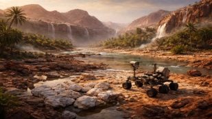 La NASA encuentra pruebas de que Marte tuvo un clima tropical, ríos y flora en Marte, la NASA encuentra piedras de arcilla en Marte, imágenes de Marte sobre su clima.