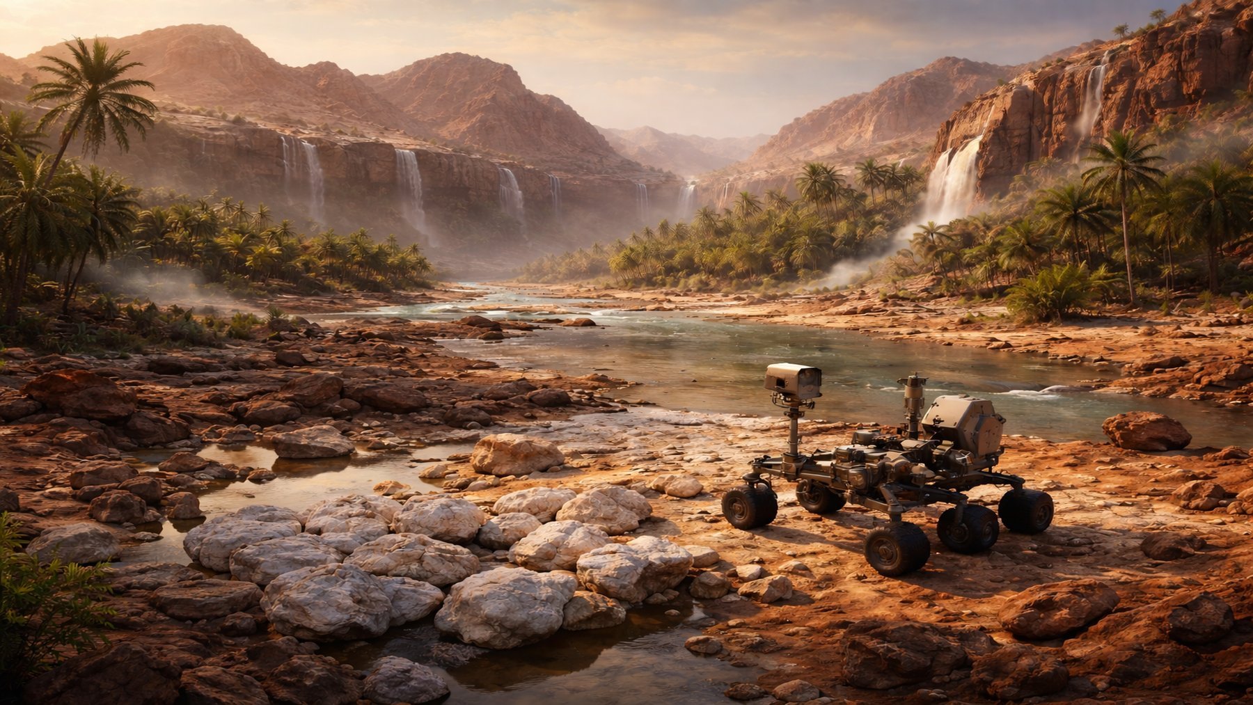 Hallazgo impactante de la NASA: encuentran rocas de arcilla que probarían que Marte tuvo un clima tropical