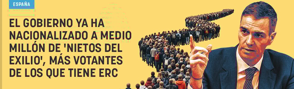El Gobierno ya ha nacionalizado a medio millón de