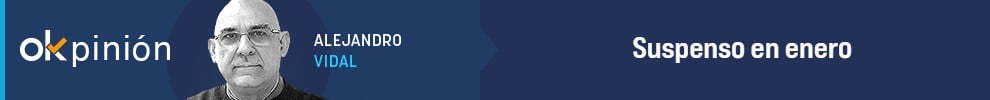Suspenso en enero