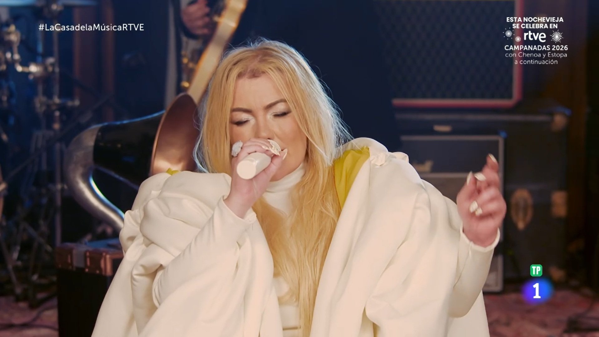 Amaia Montero La Oreja de Van Gogh en la Nochevieja de La 1