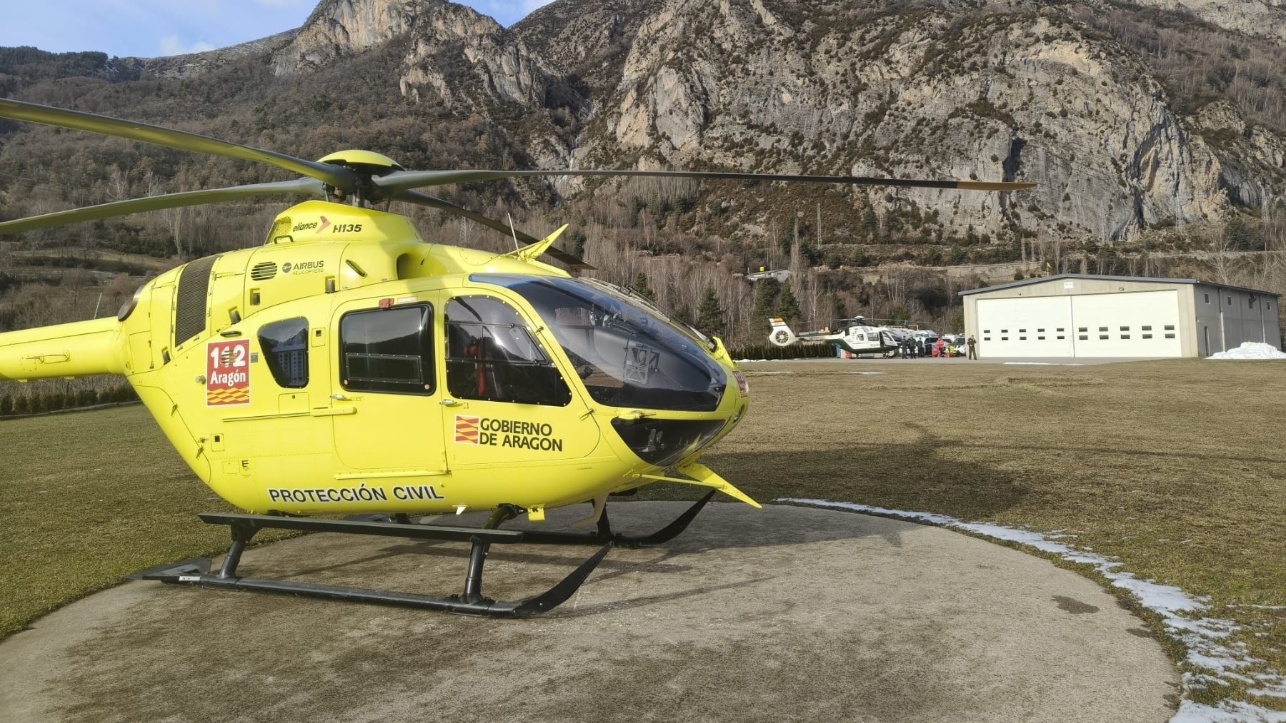 La Guardia Civil halla el cuerpo sin vida el montañero atrapado en Urdiceto (Huesca)