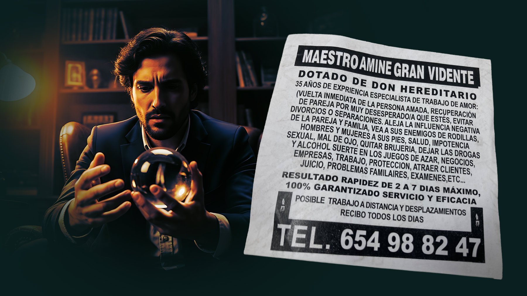 Un falso vidente en Palma: Vea a sus enemigos de rodillas en menos de siete días