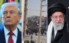 Irán amenaza a EEUU por el apoyo de Trump a los manifestantes: «Las tropas estadounidenses serán objetivo»