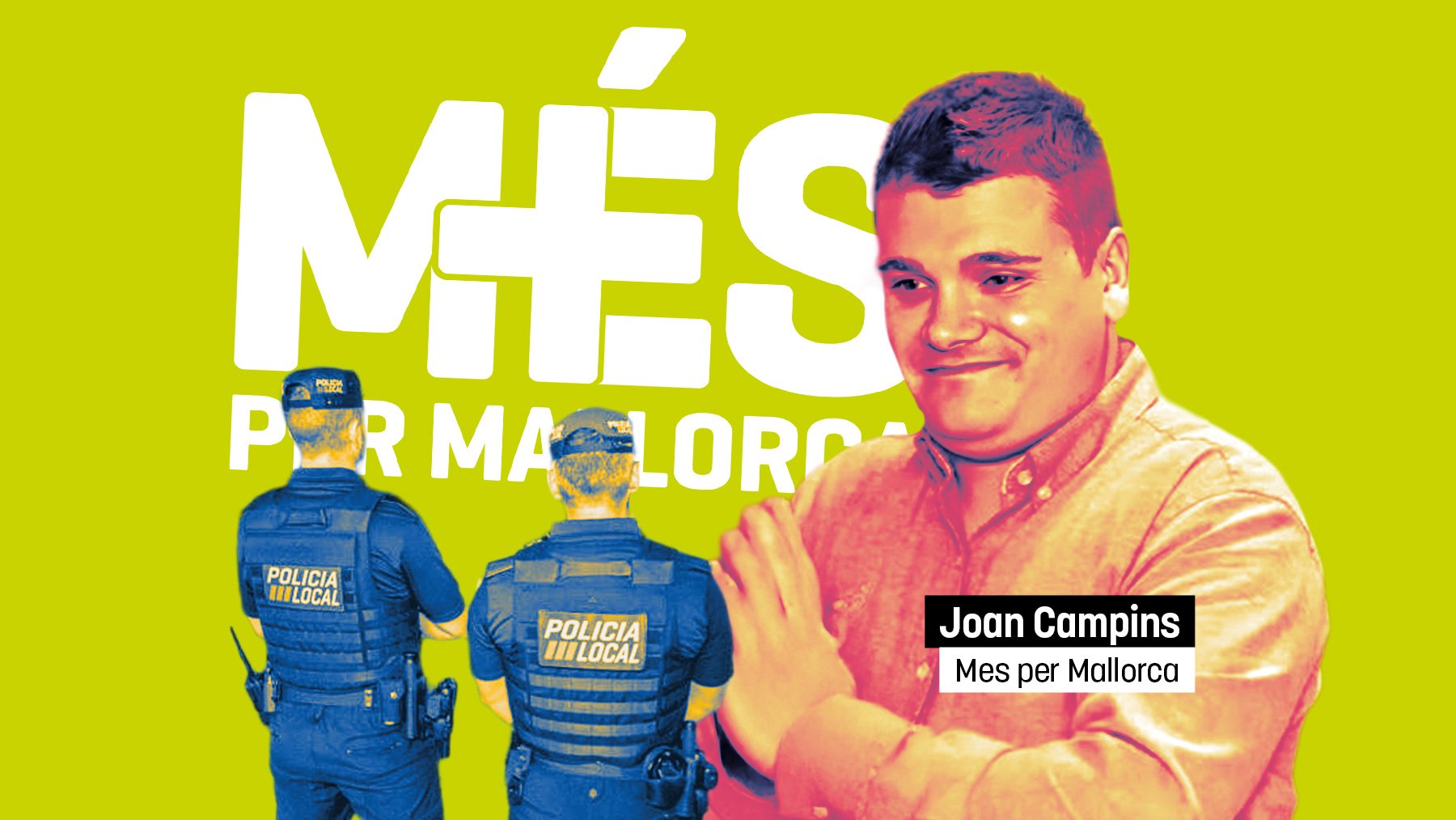 Un concejal separatista de Mallorca agrede a dos policías y trata de impedir una posible detención