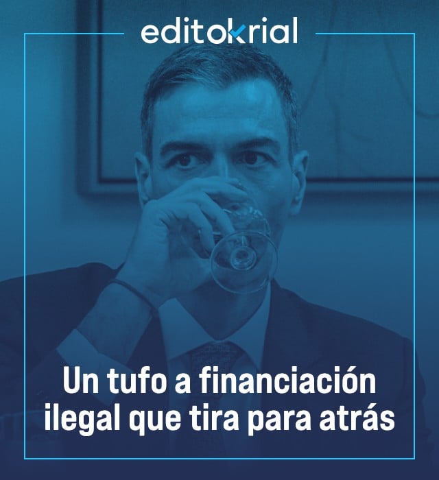 Un tufo a financiación ilegal que tira para atrás