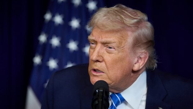 Donald Trump aspirina