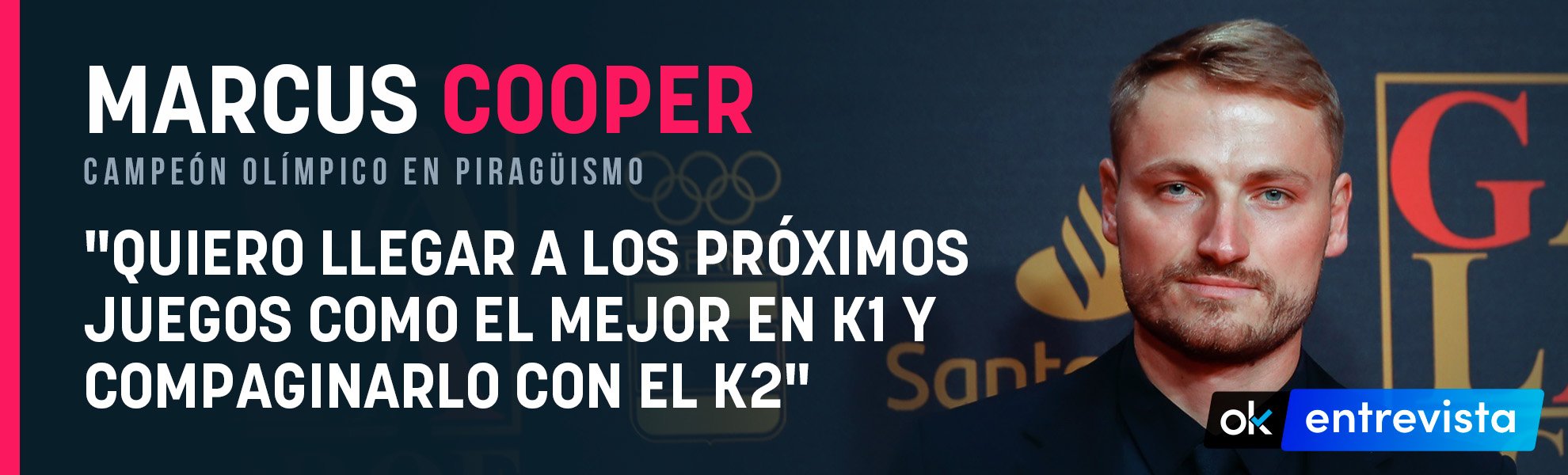 Marcus Cooper Walz: Quiero llegar a los próximos Juegos como el mejor en K1 y compaginarlo con el K2