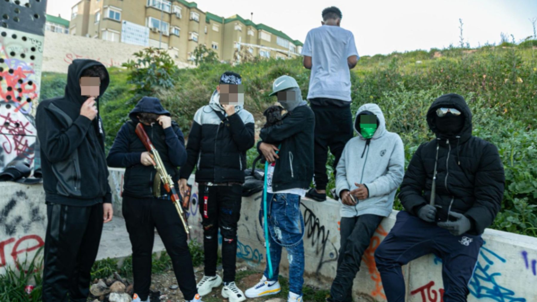 La temida y peligrosa banda juvenil