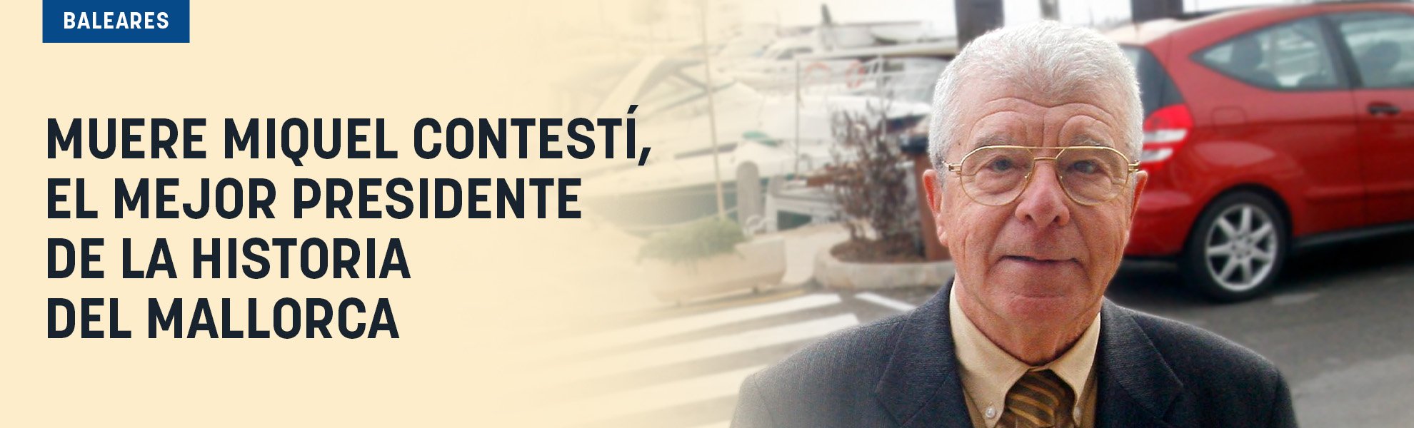 Muere Miquel Contestí, el mejor presidente de la historia del Mallorca