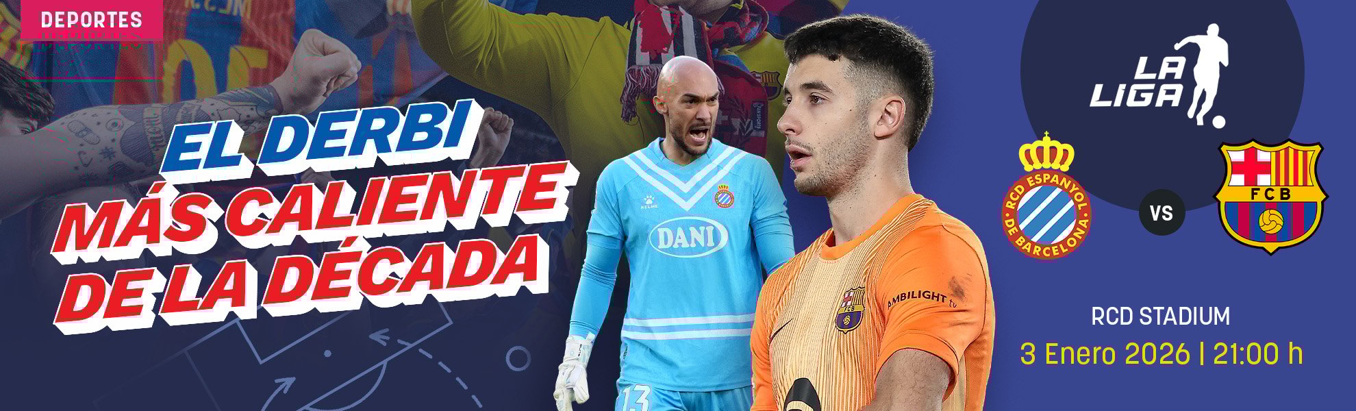 Espanyol-Barcelona: el derbi más caliente de la década