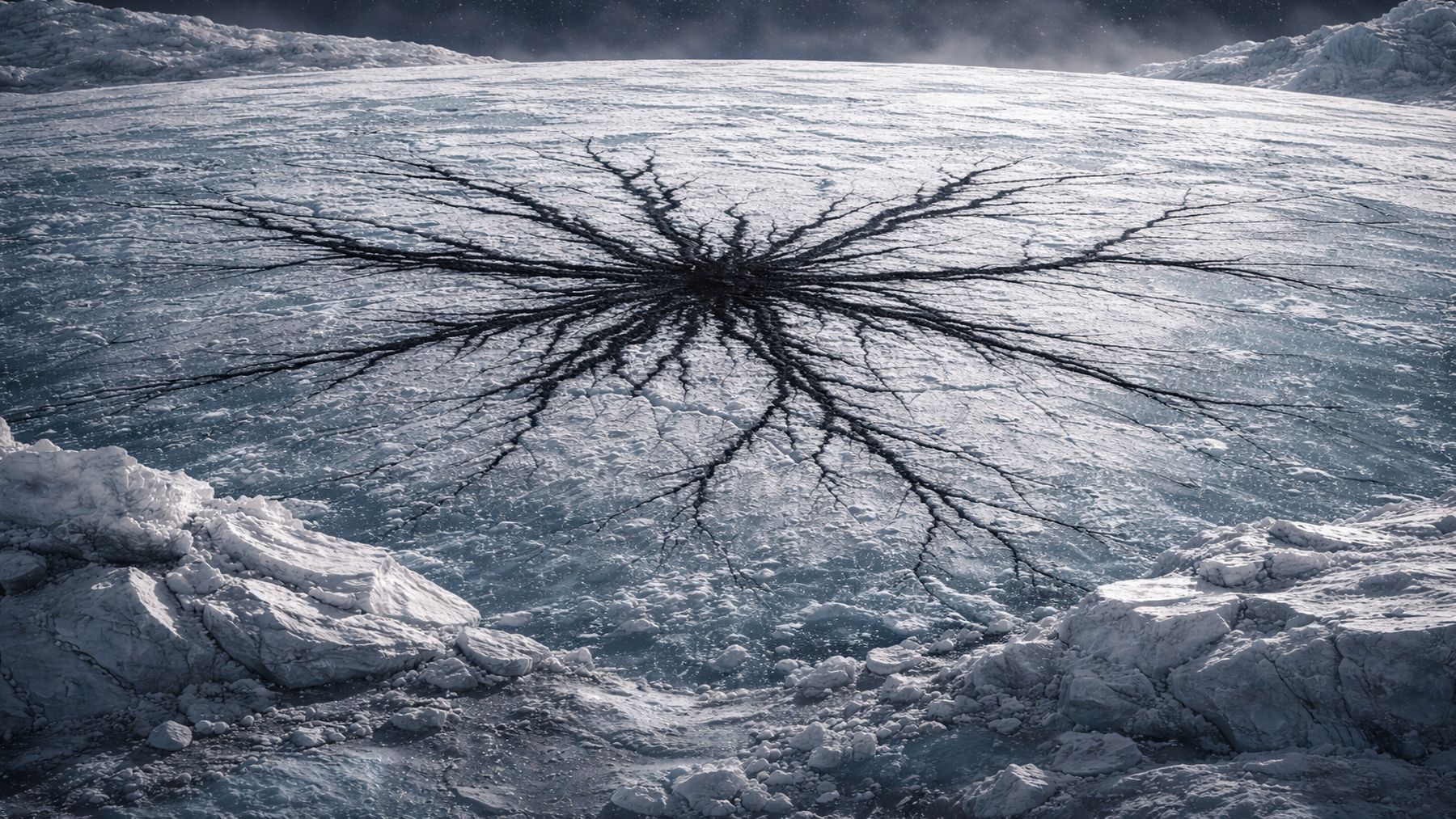 Recreación araña de Europa.