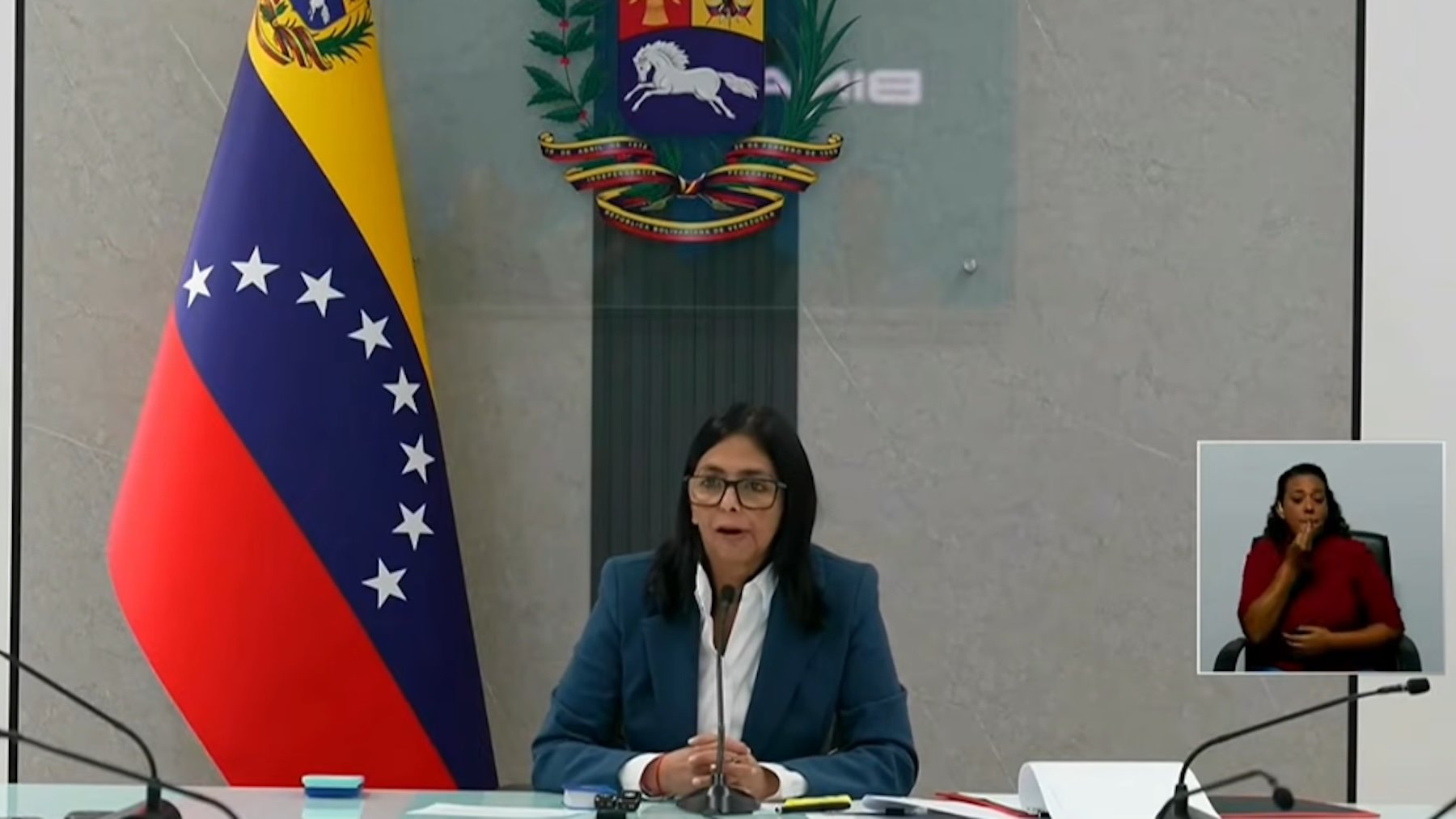 Delcy Rodríguez reta a Trump y se niega a dejar el poder: Maduro es el único presidente