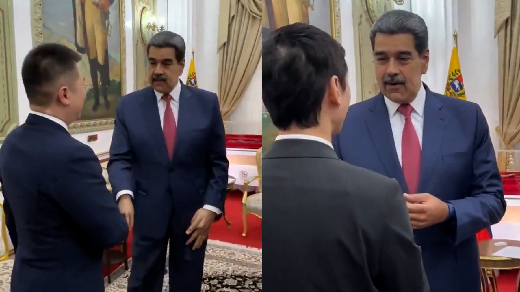 Ultimas imágenes públicas de Maduro antes de ser capturado por EEUU