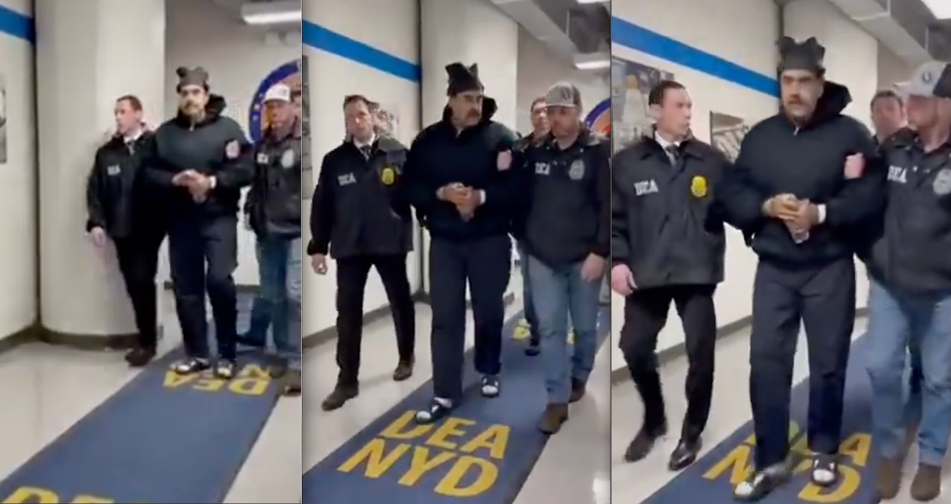 Maduro y su mujer aterrizan en Nueva York y son enviados a una cárcel de máxima seguridad