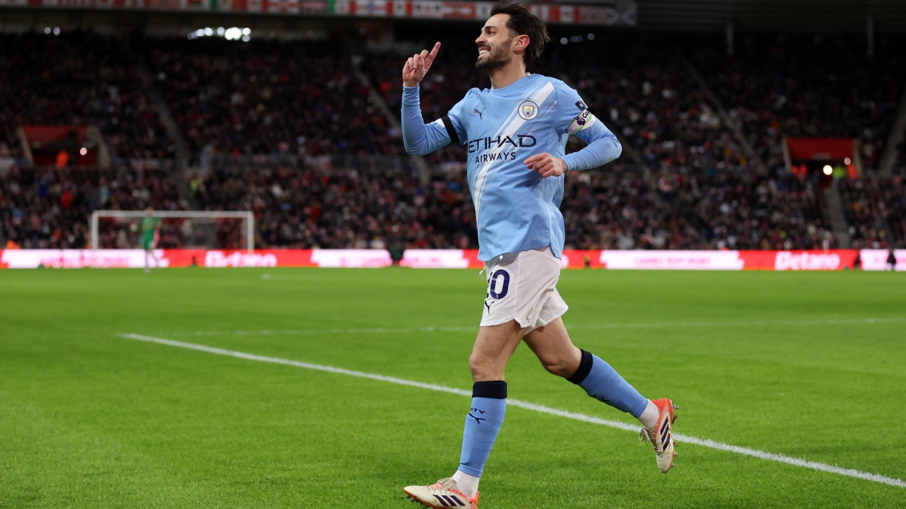 Bernardo Silva, con el Manchester City. (Getty)