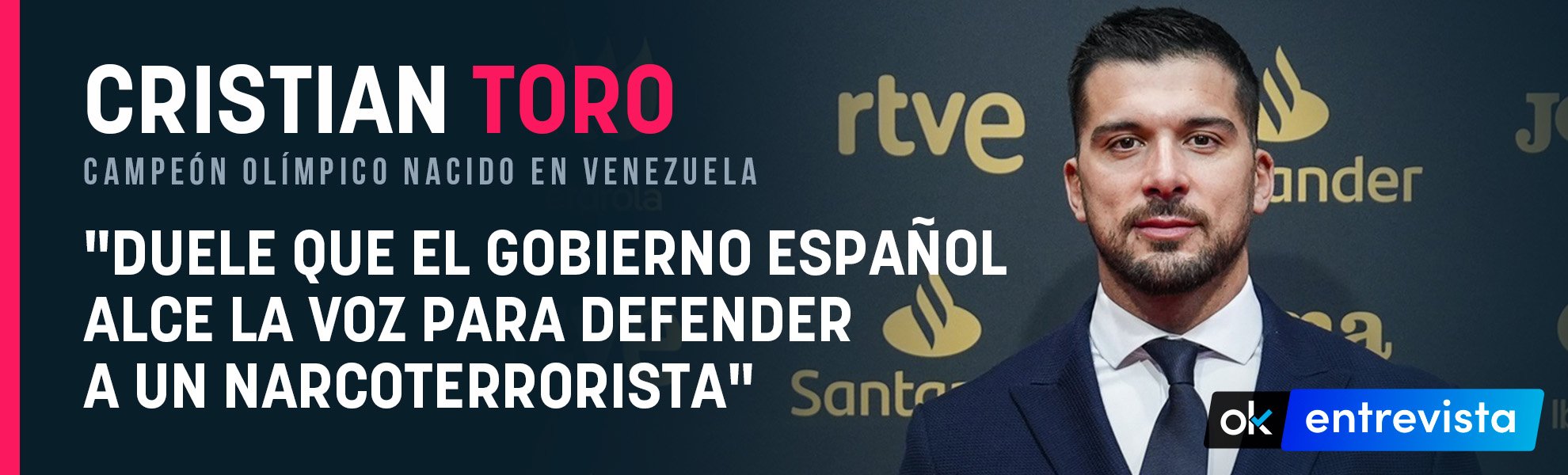Cristian Toro, campeón olímpico nacido en Venezuela: Duele que el Gobierno defienda a un narcoterrorista