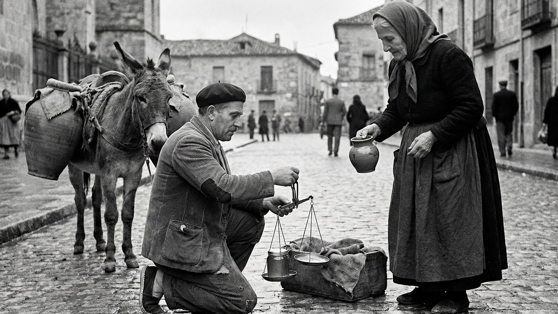 El insólito oficio que se veía en todas las calles de Madrid en la posguerra: hoy no existe ninguno en España