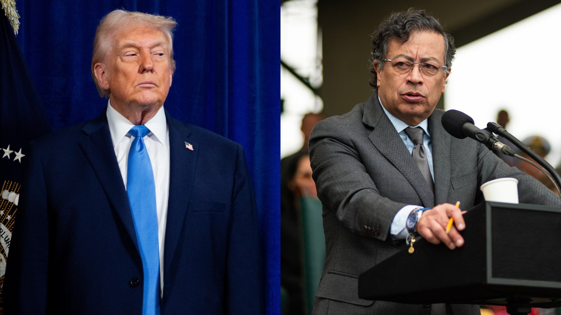 Trump amenaza a Petro: Suena bien una operación en Colombia, está gobernada por un enfermo