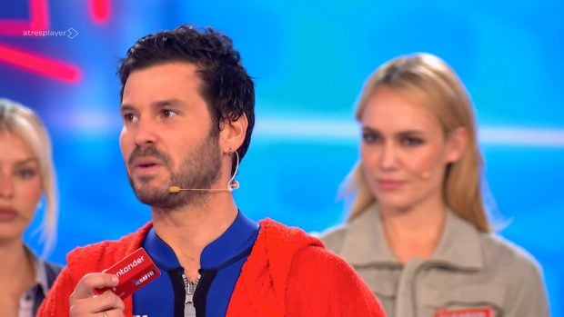 Willy Bárcenas en el plató de El Desafío (Atresmedia).