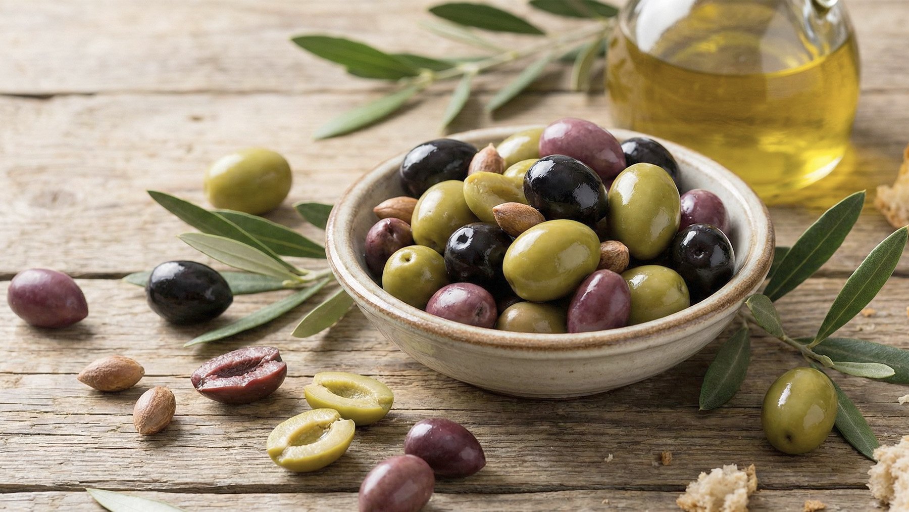 Giro total en la gestión de residuos: los huesos de aceitunas son un tesoro y no deberíamos tirarlos a la basura