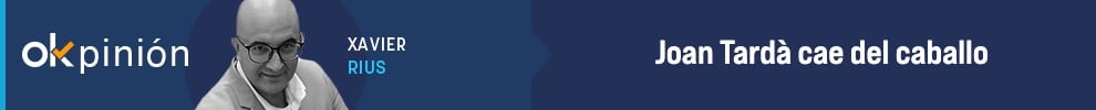 Joan Tardà cae del caballo