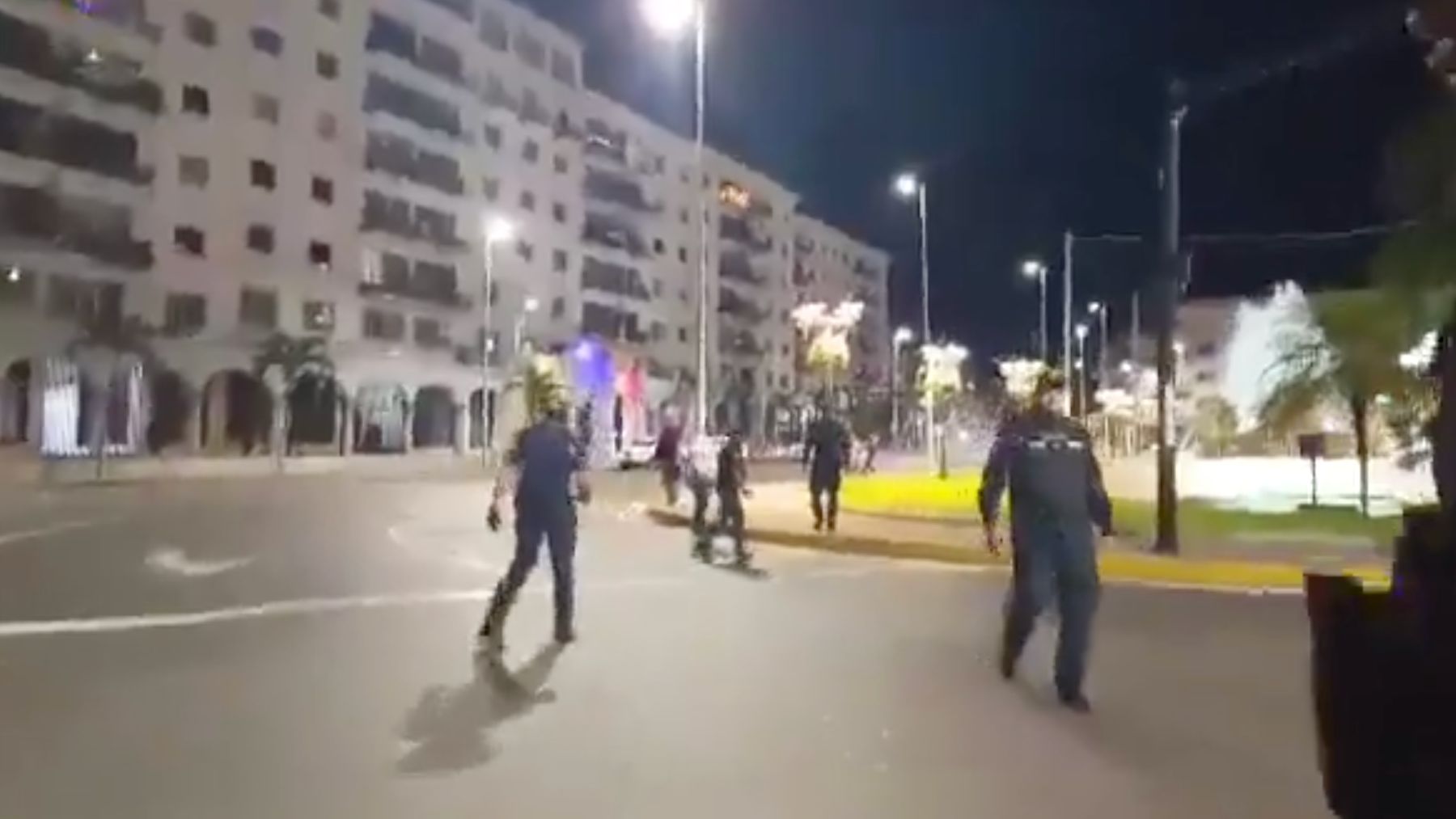 Fuertes ráfagas de disparos en Caracas al disparar la Policía por error contra drones del propio ejército venezolano