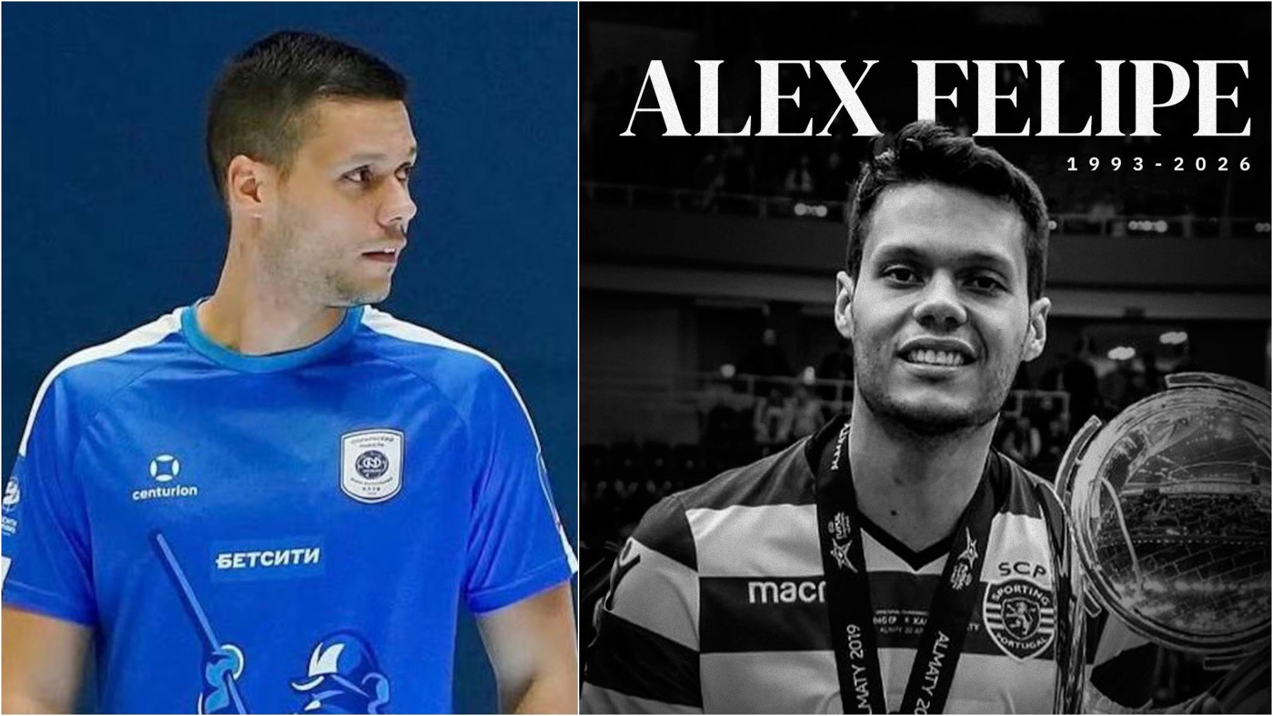 Muere repentinamente Alex Felipe, futbolista de 32 años que jugó en el Movistar Inter