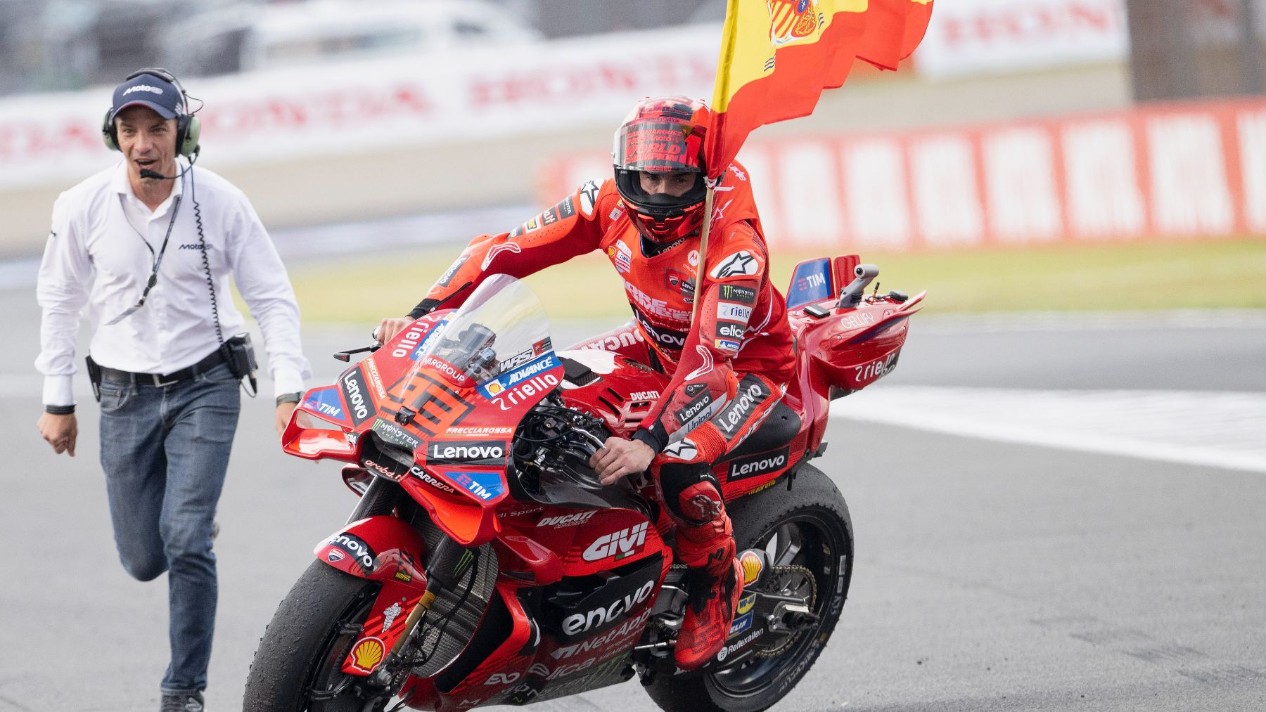 Marc Márquez y la frase sobre su sentimiento español que escuece a los independentistas