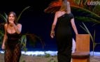 Sandra Barneda se marcha de la hoguera en La isla de las tentaciones. (Mediaset)
