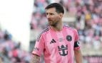 Leo Messi en un partido con el Inter de Miami. (Getty Images)