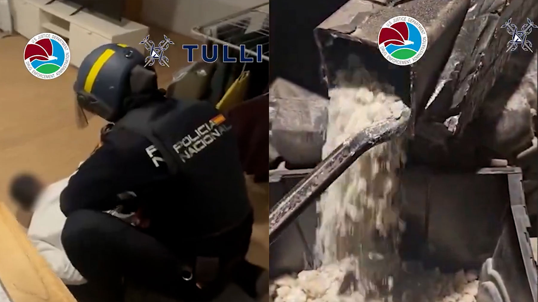 Cae una red del cártel de Sinaloa que introducía metanfetamina en España camuflada en mármol