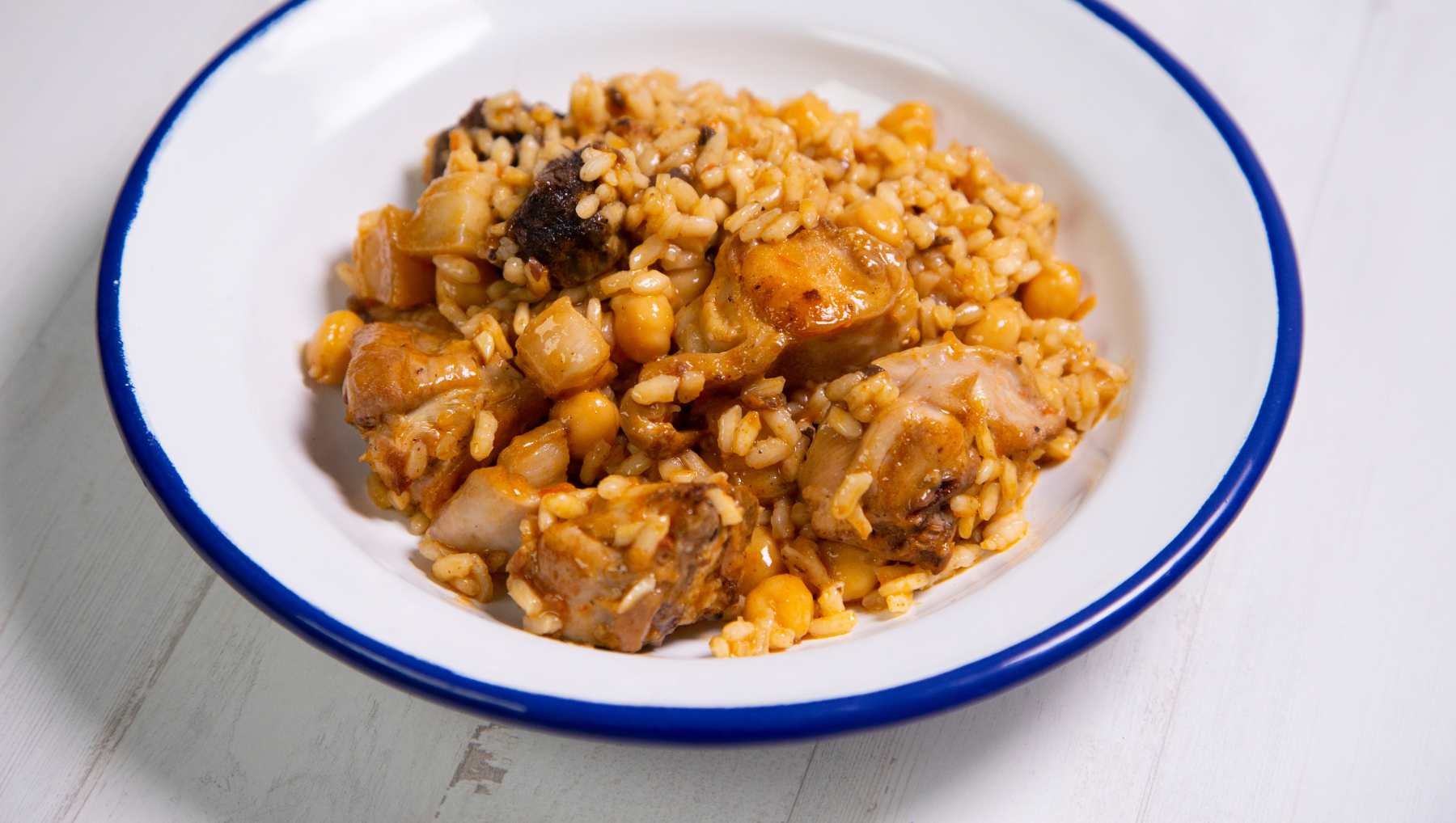 arroz con costillas.