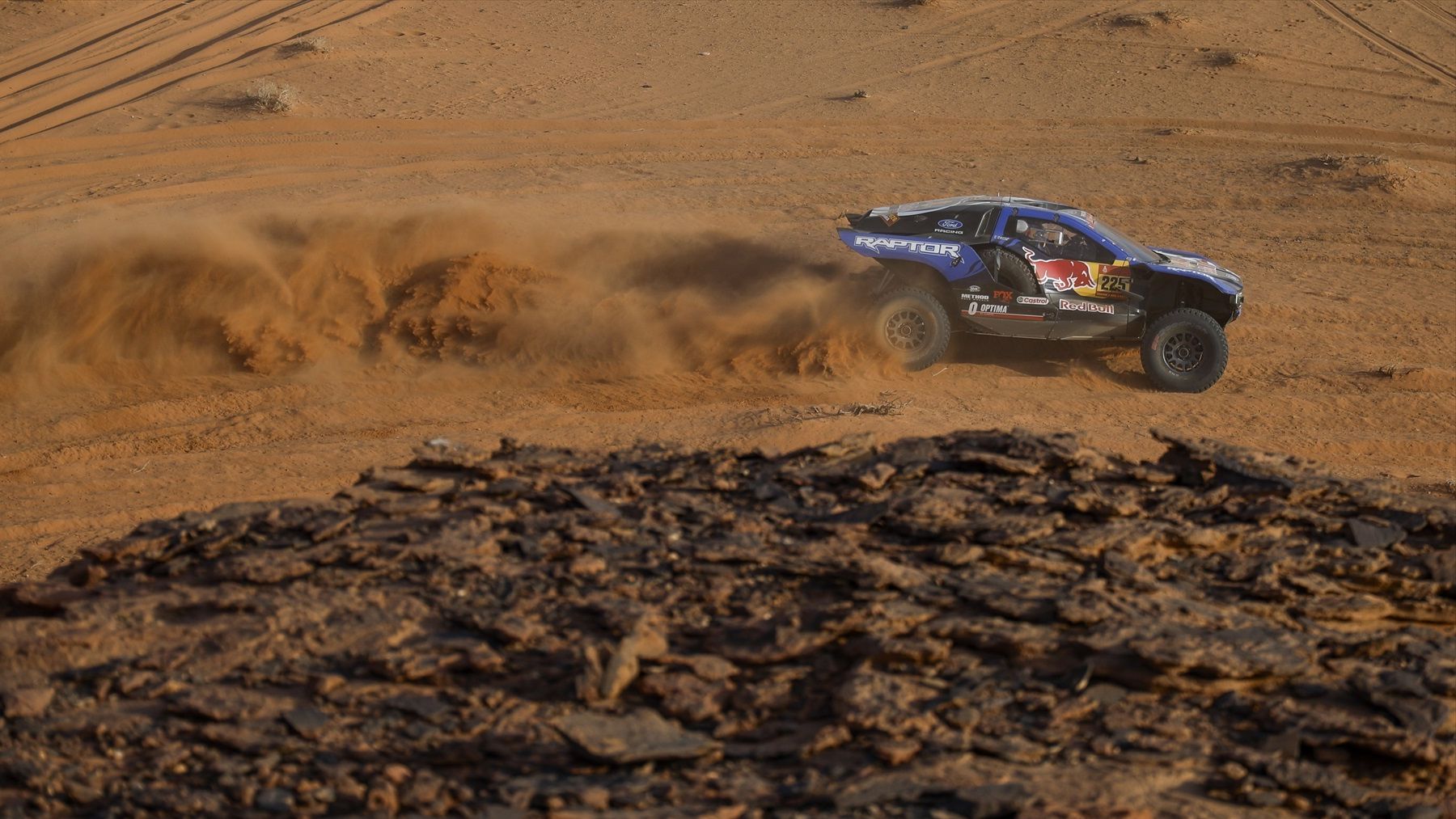 Carlos Sainz en el Dakar. (Europa Press)