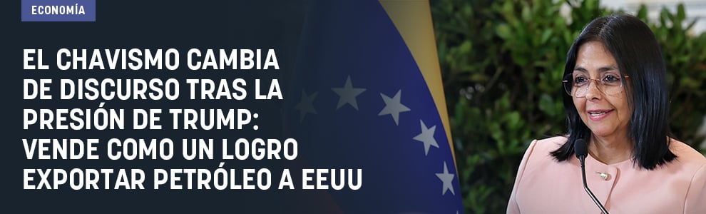 El chavismo cambia de discurso tras la presión de Trump: vende como un logro exportar petróleo a EEUU