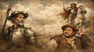 Refrán No todo ha de ser Santiago y cierra España, Santiago y cierra España en El Quijote, Santiago el mayor en El Quijote, no todo ha de ser Santiago y cierra España en El Quijote.