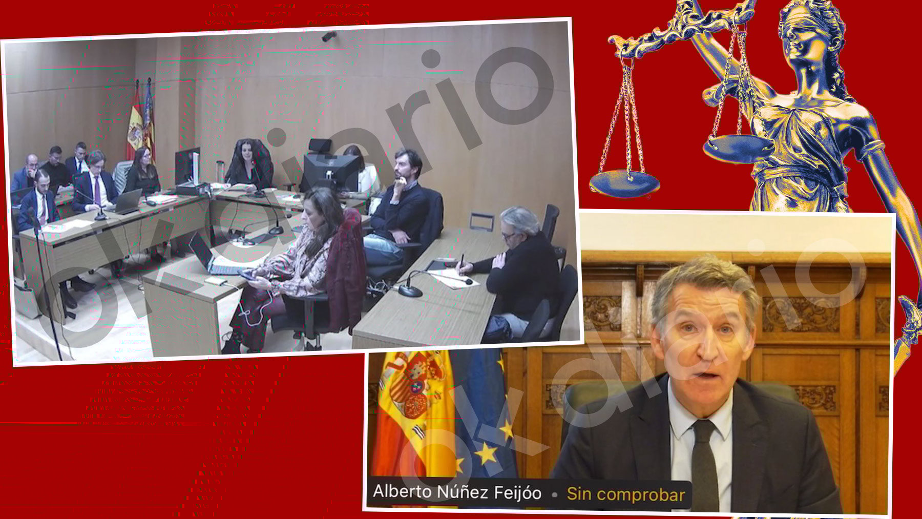La juez y los abogados izquierdistas intentan una encerrona a Feijóo sacando su foto con Marcial Dorado
