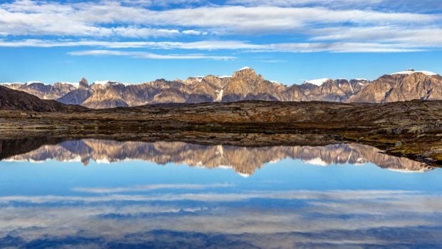 Parque Nacional del Noreste en Groenlandia.