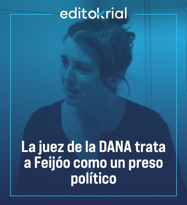 La juez de la DANA trata a Feijóo como un preso político