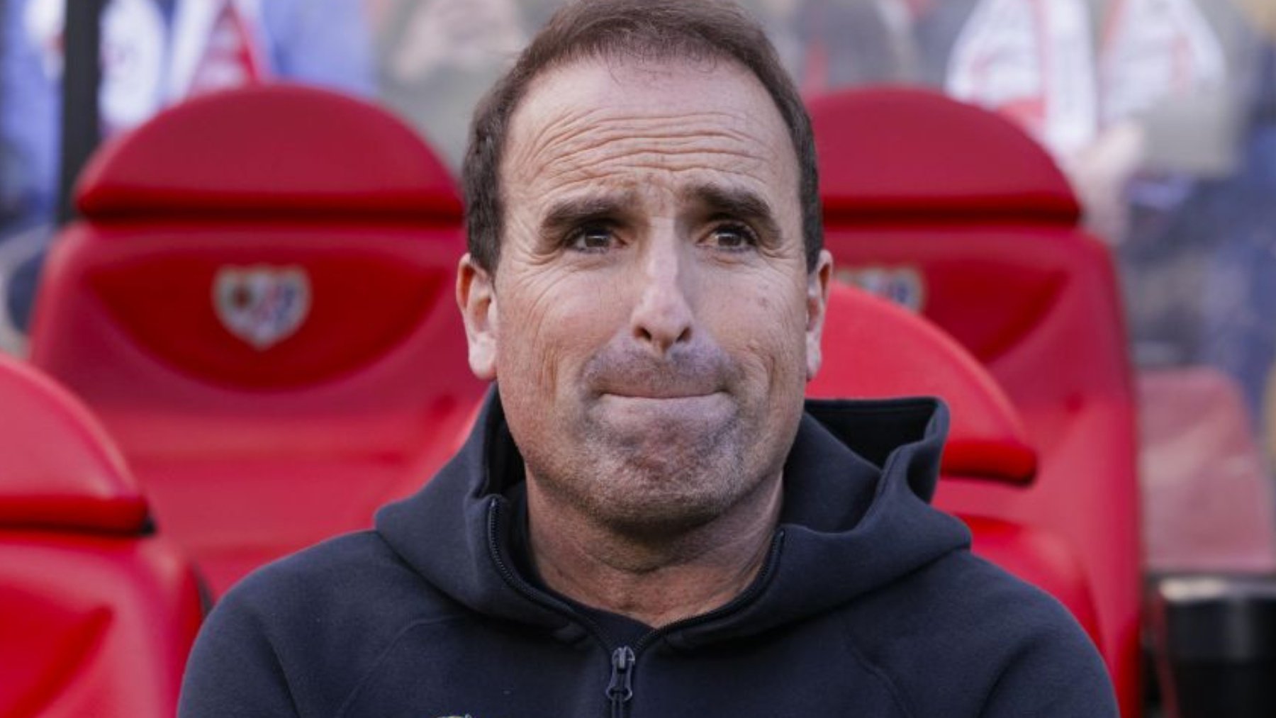 Arrasate, ayer en Vallecas.