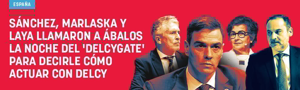 Sánchez, Marlaska y Laya llamaron a Ábalos la noche del