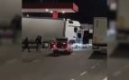 camionero, ladrones, Gerona, embistió, robos, Cataluña, sucesos