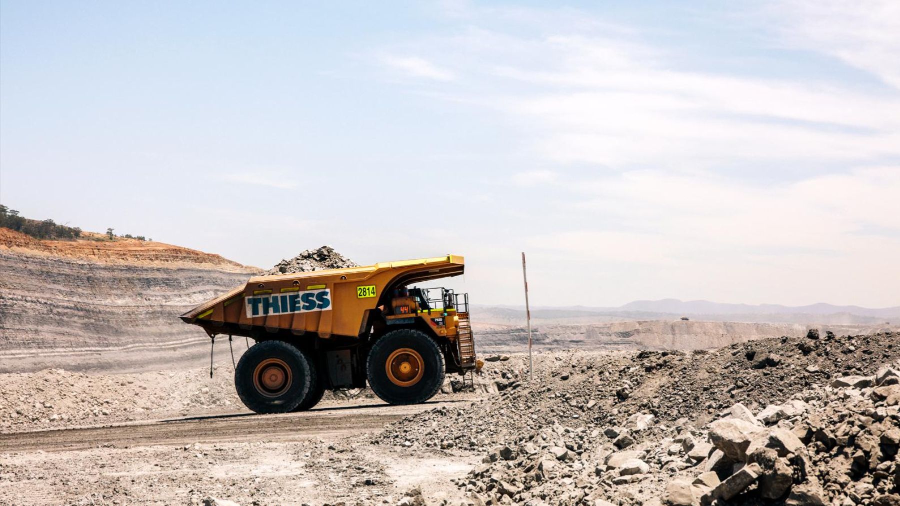 Thiess (ACS) amplía un contrato seis años para extender sus operaciones mineras en Australia