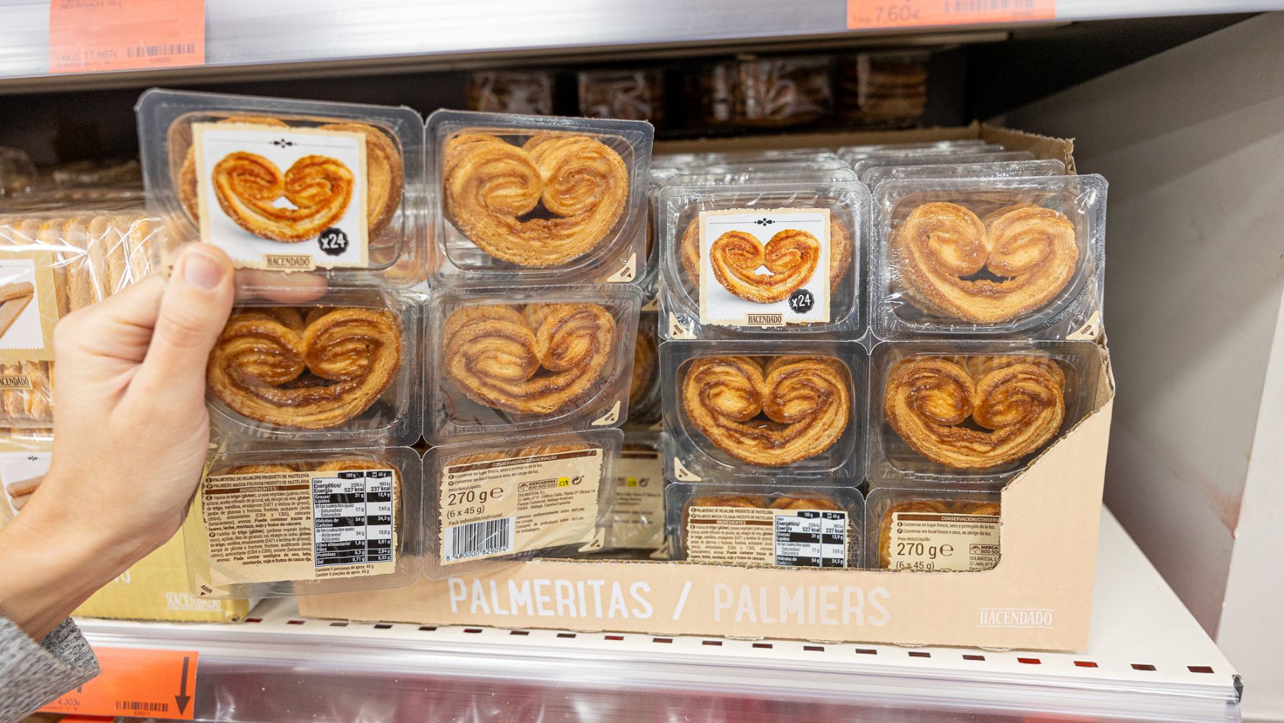 Los clientes de Mercadona no dan crédito: adiós a las palmeritas que conocíamos hasta ahora