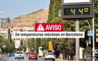 Aviso por temperaturas máximas en Barcelona.