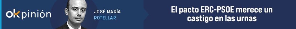 El pacto ERC-PSOE merece un castigo en las urnas