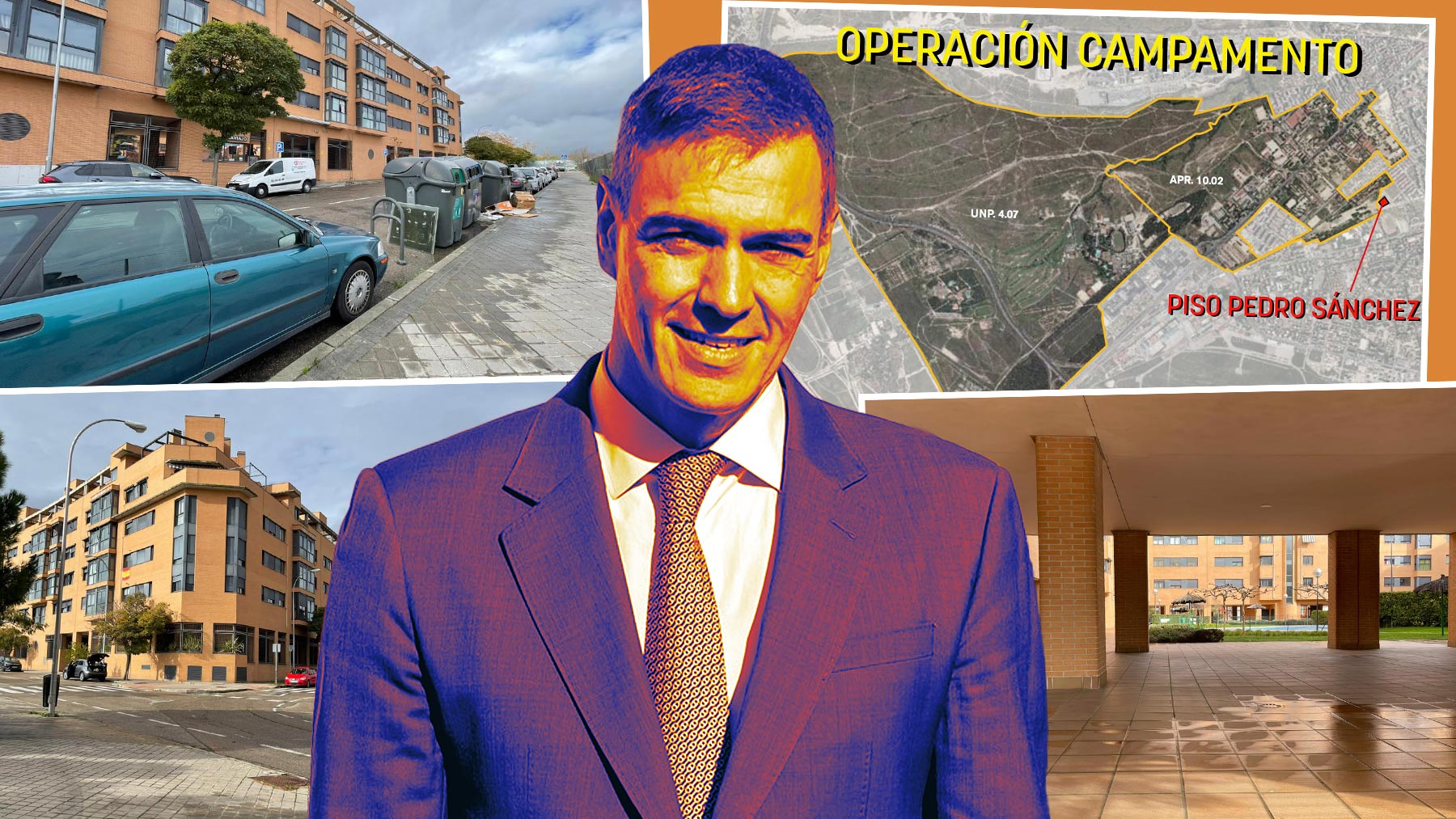 Sánchez se jacta de la operación inmobiliaria que revalorizará la vivienda que posee junto a Campamento