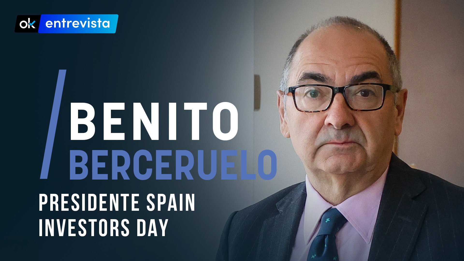 Benito Berceruelo, presidente de Spain Investors Day: La corrupción ahuyenta la inversión extranjera