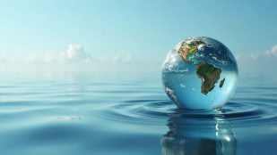 El tratado de los Océanos refuerza la protección de nuestro planeta azul. Generado por IA.