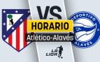 Atlético Alavés horario
